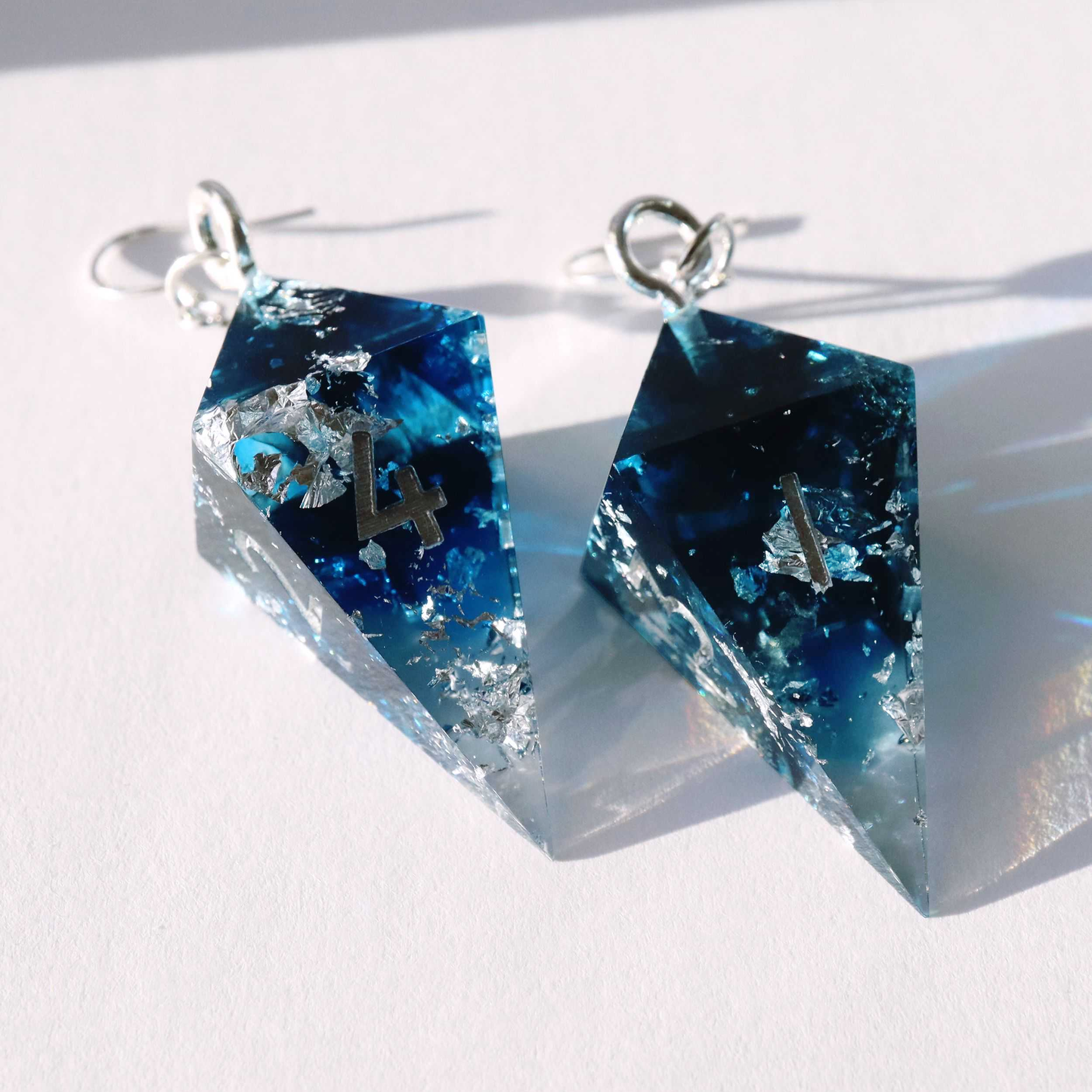 Crystal D4 Earring - Coldhearted