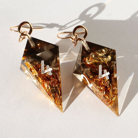 Crystal D4 Earring - Brutus