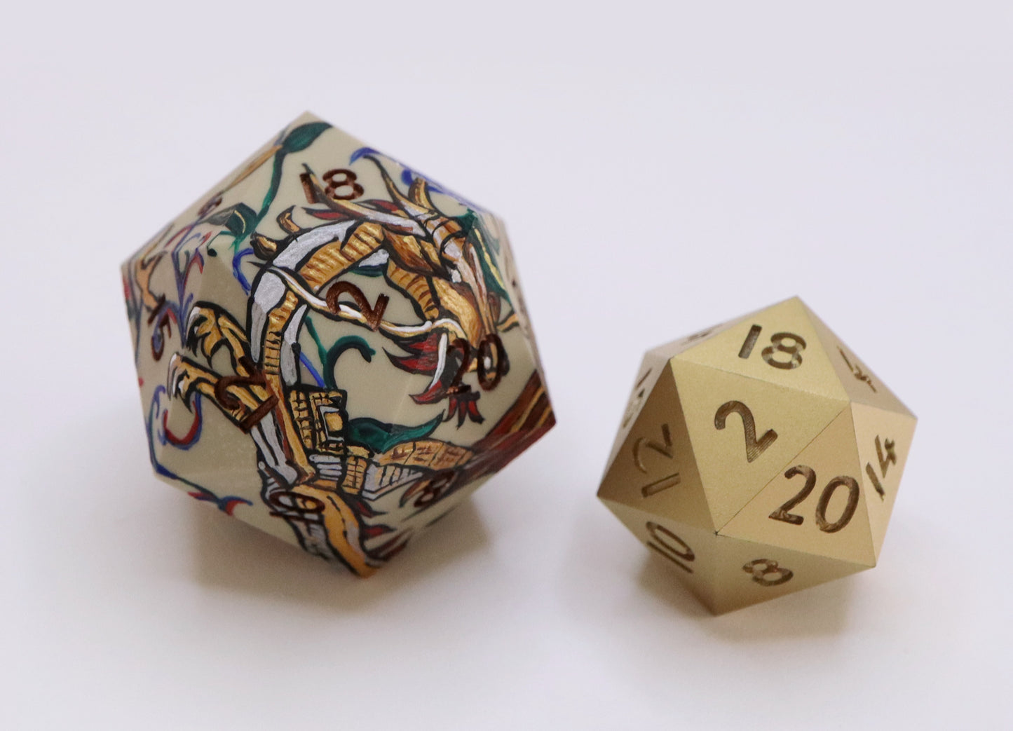 Illuminated Manuscript Chonk D20 PREORDER