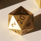 Ozymandias - handmade sharp edge 7 piece dice set