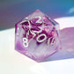 Amethyst Geode Liquid Core Chonk D20