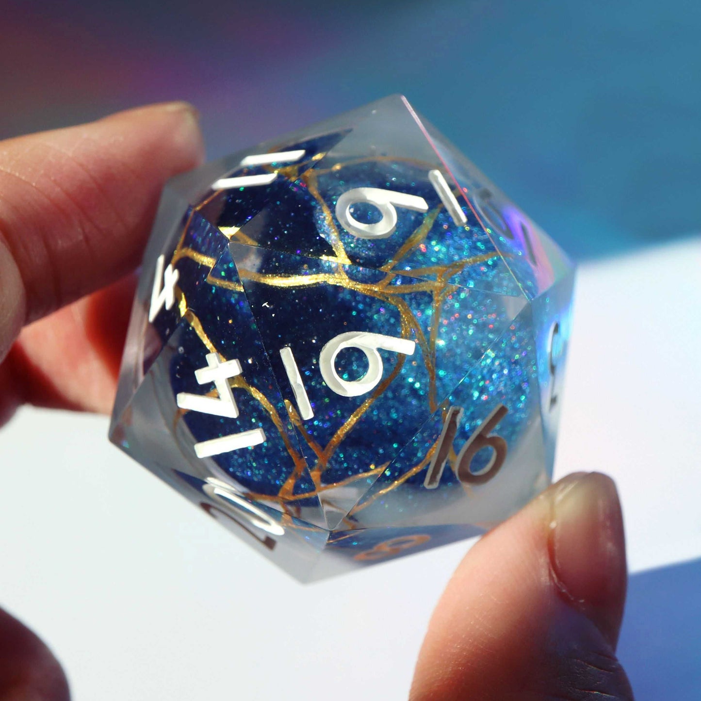 Kintsugi Liquid Core Chonk D20