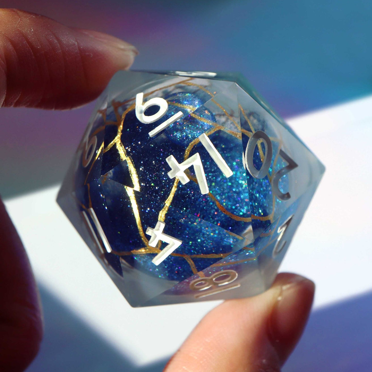 Kintsugi Liquid Core Chonk D20