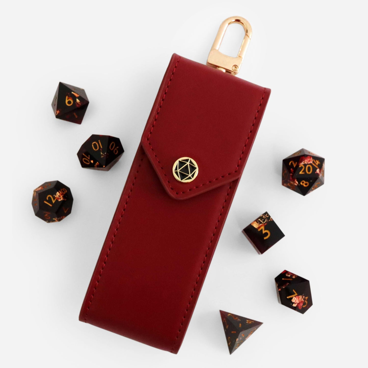 The Leather Dice Holder