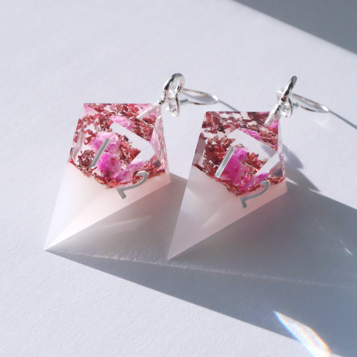 Crystal D4 Earring - Pale Primavera