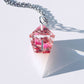 Crystal D4 Necklace - Pale Primavera