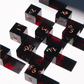The Gods Are Athirst 6D6 Set - handmade sharp edge 6 piece dice set