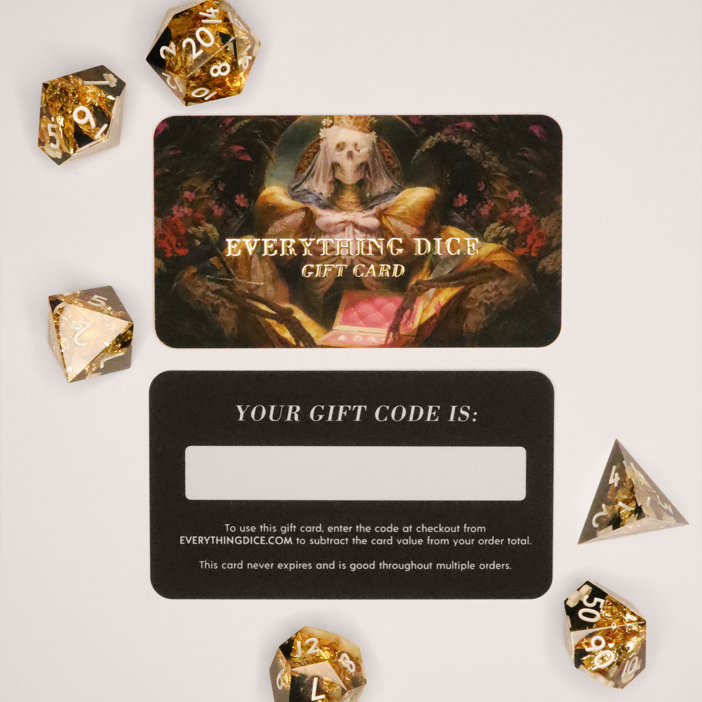 Everything Dice PHYSICAL Gift Card