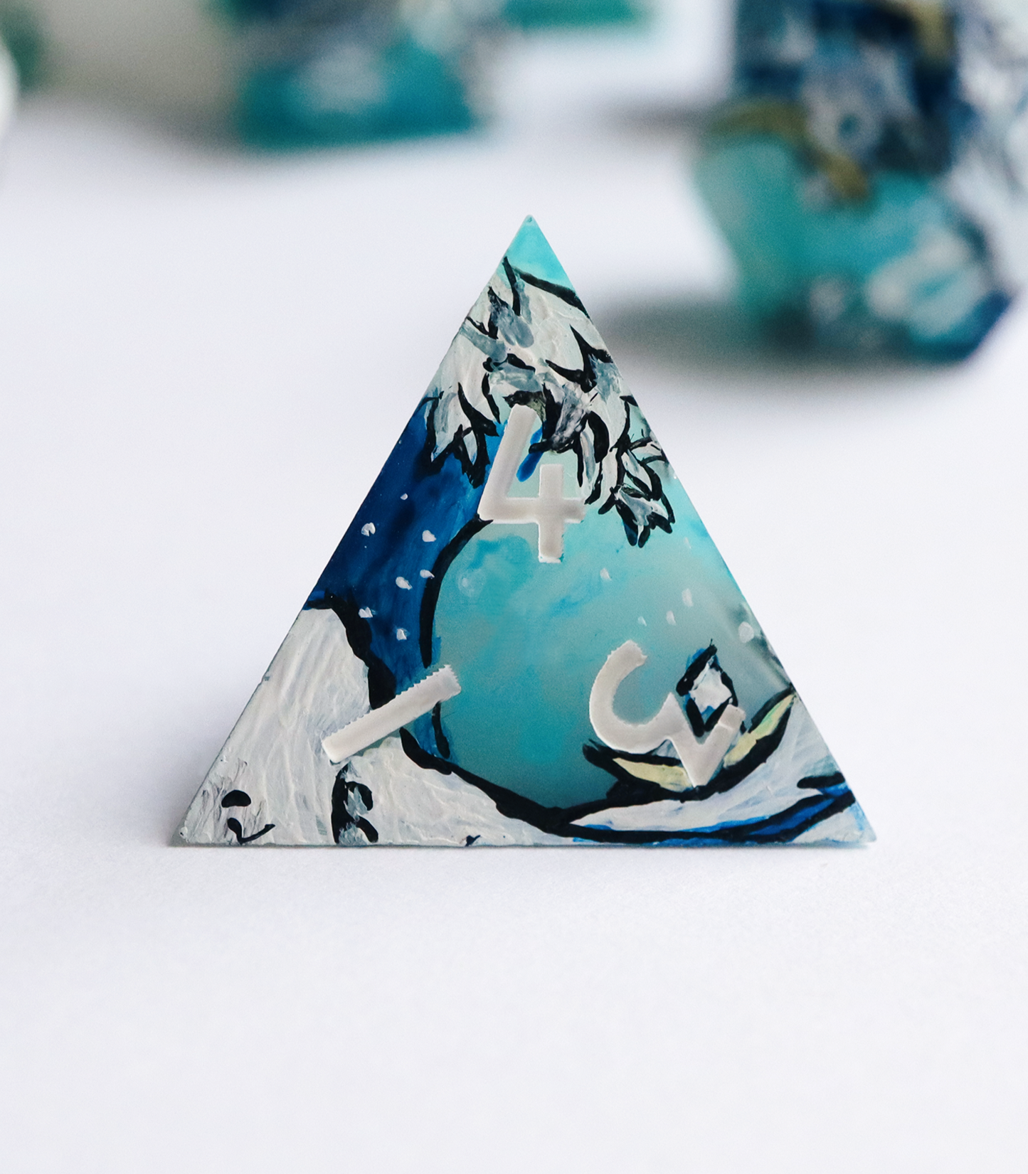 Great Wave handpainted set