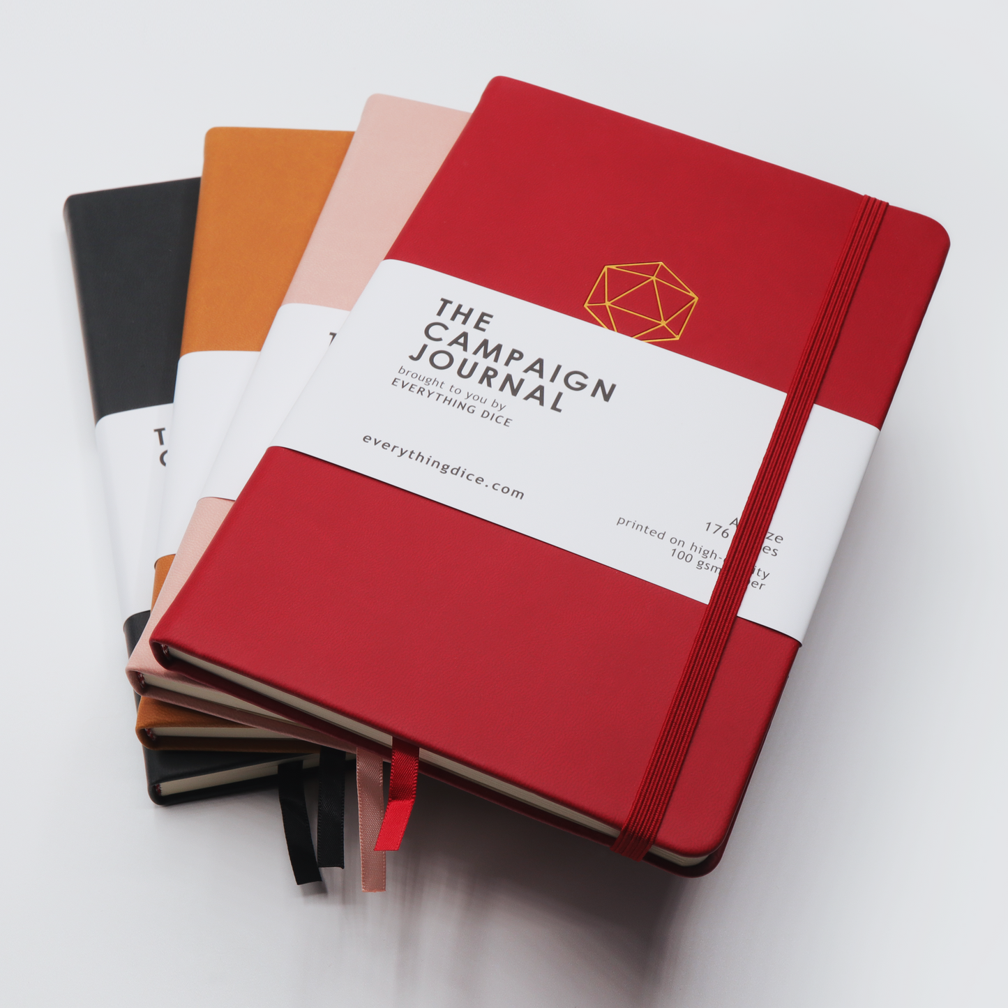 NEW COLORS! The Campaign Journal for DnD 5e - A5 Hardcover Notebook